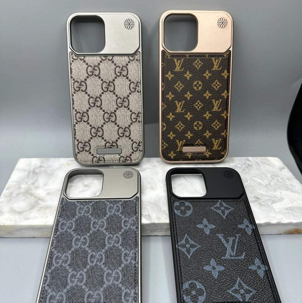 Aroma Diffuser Leather and Fabric Case for iPhone – Premium Scented Back Cover