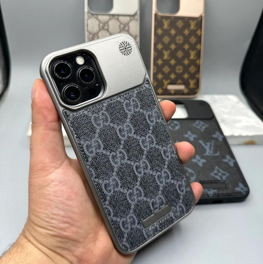 Aroma Diffuser Leather and Fabric Case for iPhone – Premium Scented Back Cover