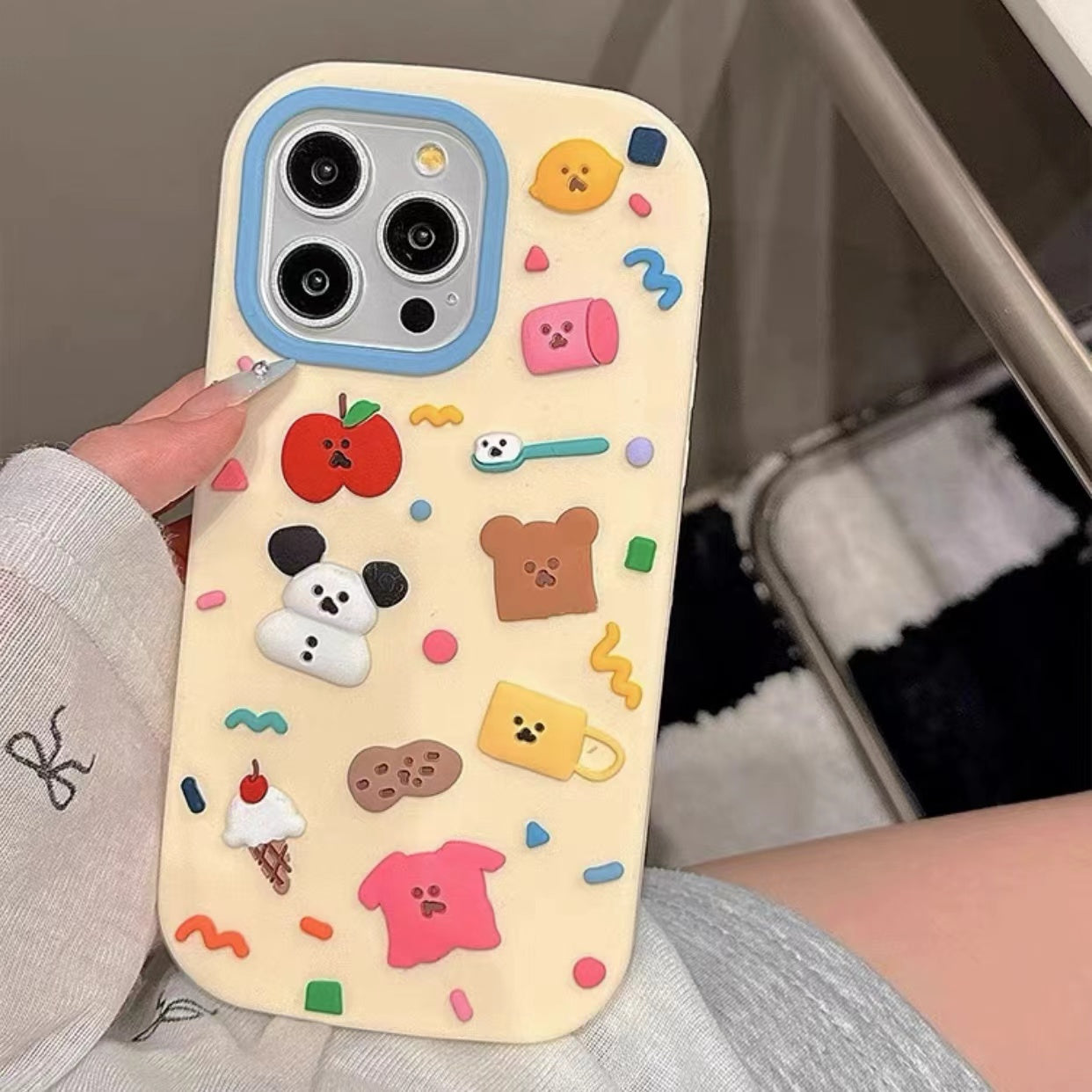 Adorable 3D Cartoon Animal Silicone Phone Case – Shockproof & Stylish Protection for iPhone