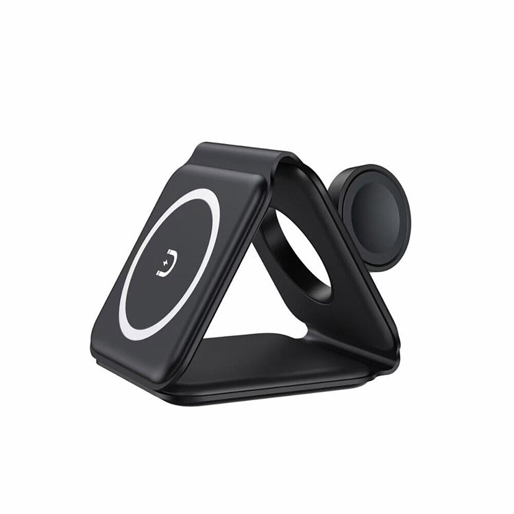 3 in 1 Magnetic fold 15W Wireless Charger Stand Fast Wireless Charging Station