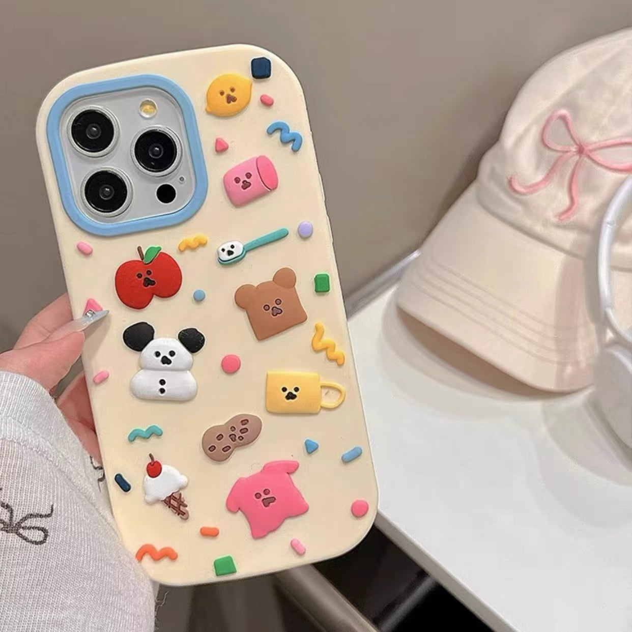 Adorable 3D Cartoon Animal Silicone Phone Case – Shockproof & Stylish Protection for iPhone