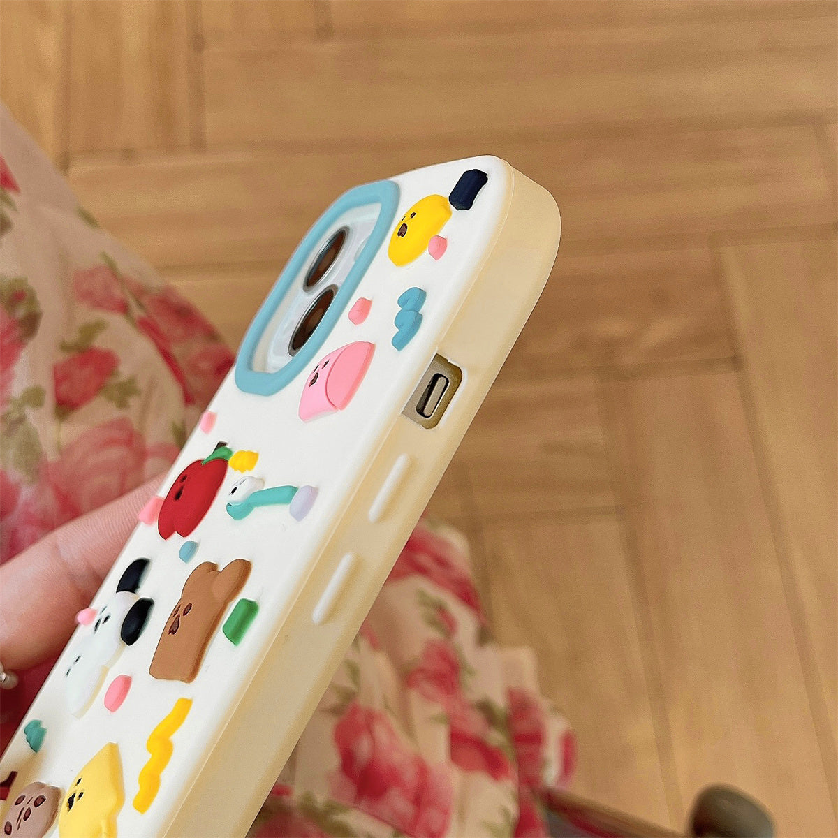 Adorable 3D Cartoon Animal Silicone Phone Case – Shockproof & Stylish Protection for iPhone