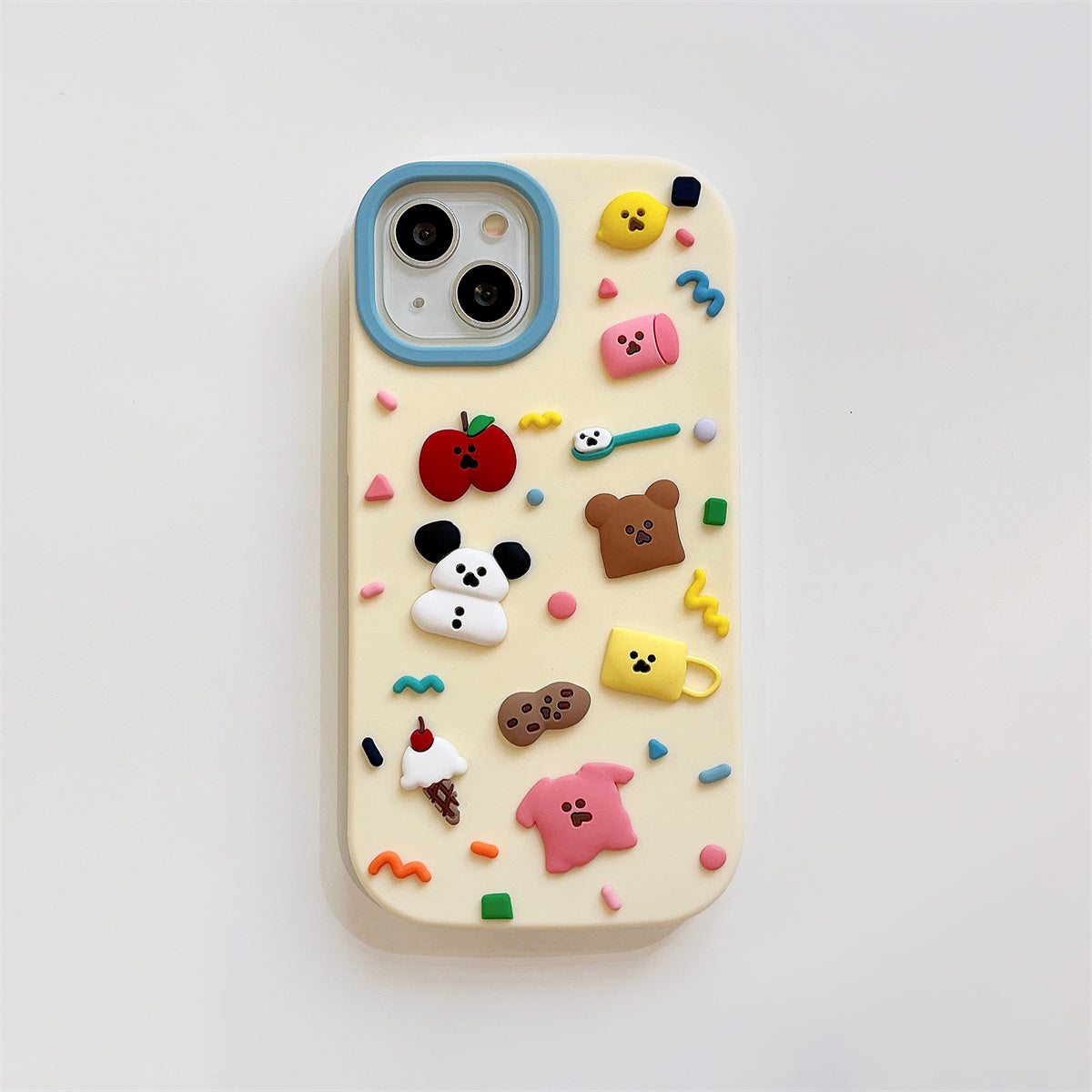 Adorable 3D Cartoon Animal Silicone Phone Case – Shockproof & Stylish Protection for iPhone