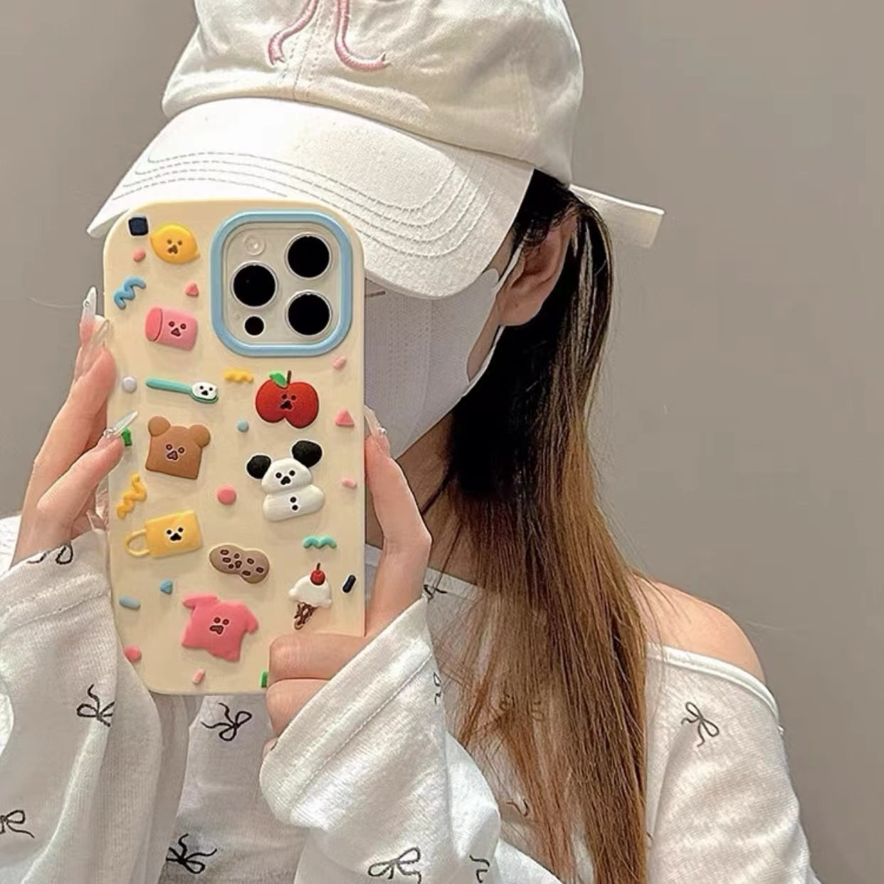 Adorable 3D Cartoon Animal Silicone Phone Case – Shockproof & Stylish Protection for iPhone