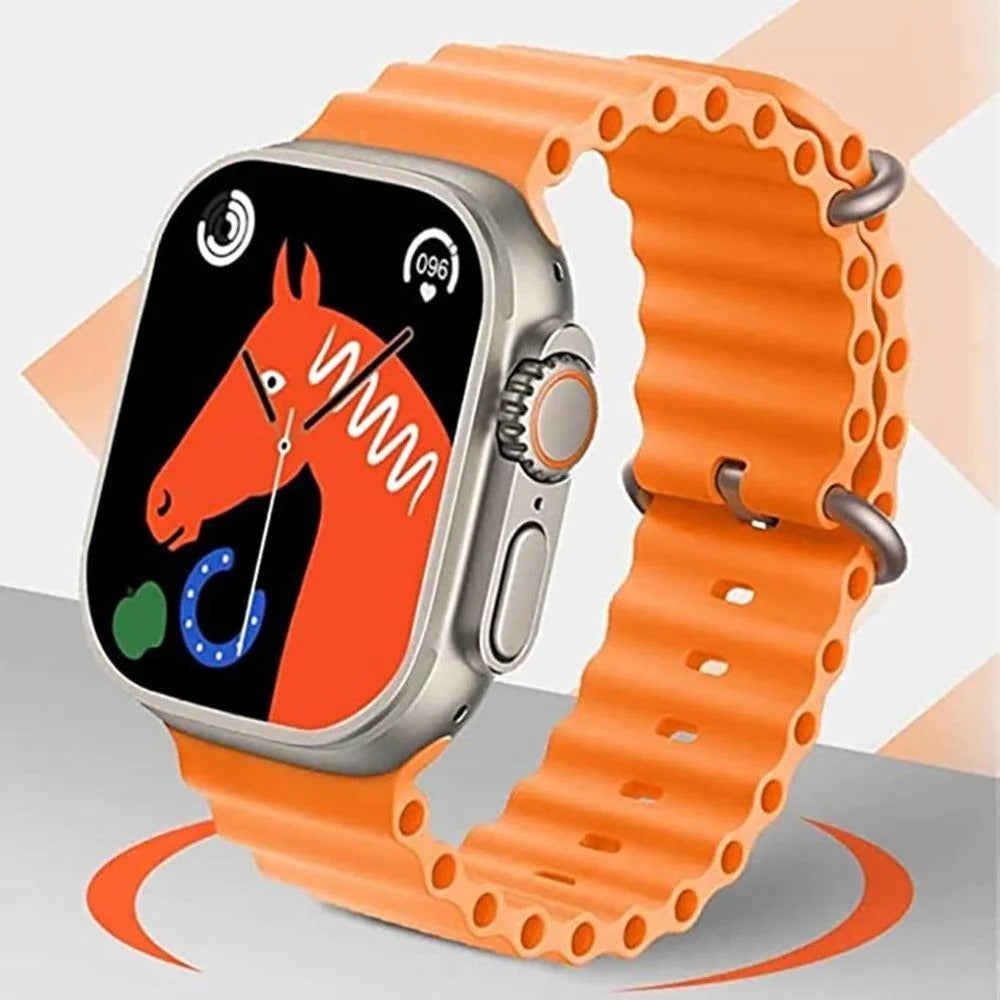 T800 Ultra Smart Watch with Bluetooth Calling, 1.99" HD Display, Fitness & Health Tracker, 8 UI Modes