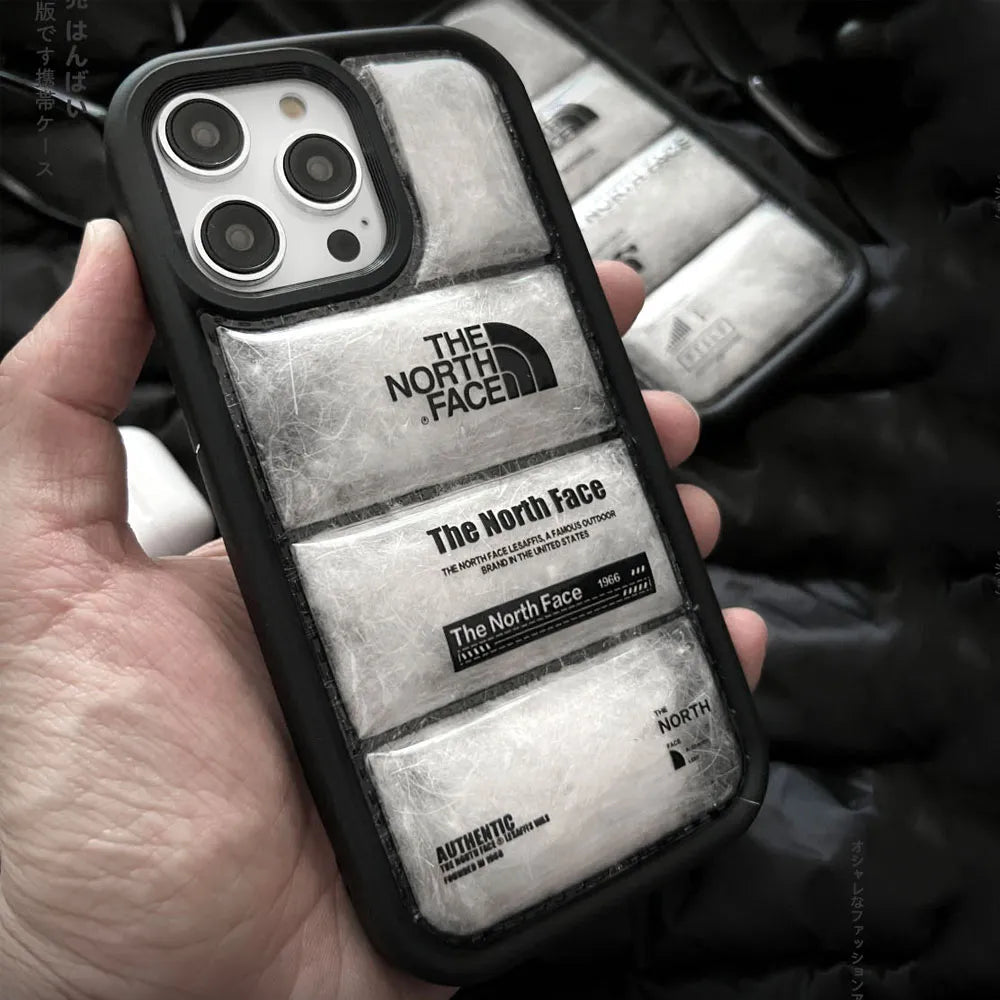 The North Face Filled Goose Down Case for iPhone 14 Pro Max