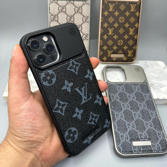Aroma Diffuser Leather and Fabric Case for iPhone – Premium Scented Back Cover