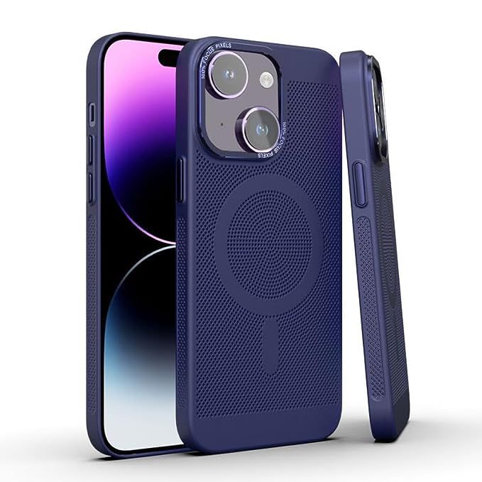 Grid Cooling MagSafe Magnetic Phone Case For iPhone