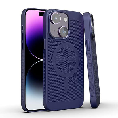 Grid Cooling MagSafe Magnetic Phone Case For iPhone