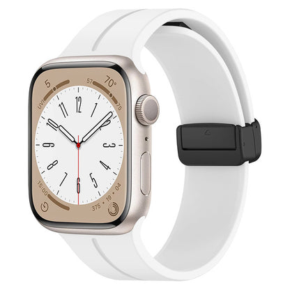 DC Premium Magnetic Silicone Apple Watch Strap – Soft, Flexible Band for All Series