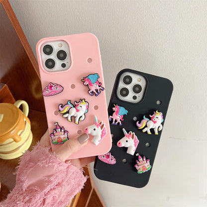 DIY Silicon Detachable Phone Cases for iPhone 14 Pro Max