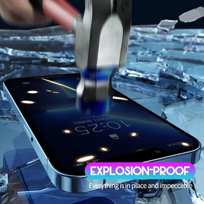 Privacy Tempered Glass Screen Protector – Dustproof, Anti-Spy for iPhone & Samsung Models