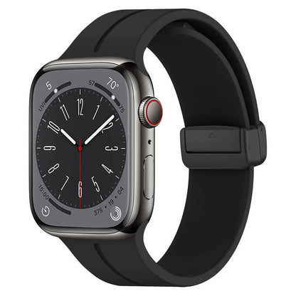 DC Premium Magnetic Silicone Apple Watch Strap – Soft, Flexible Band for All Series