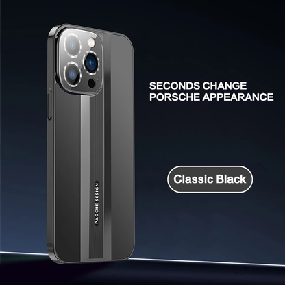 Luxury Frosted Anti fingerprint Phone Case With Lens Protection Plating Frame for iPhone 14 Series