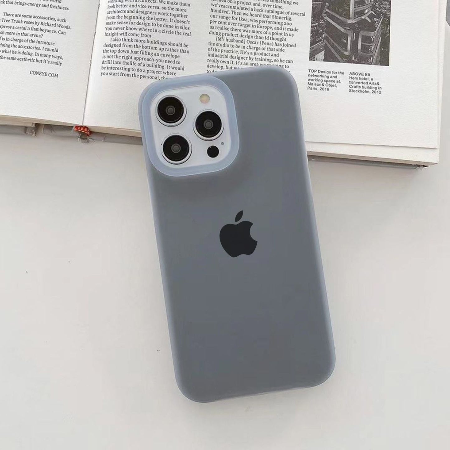 Jelly Liquid Silicone+PC Anti-drop Phone Case Protective Back Cover for iPhone