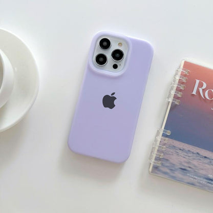 Jelly Liquid Silicone+PC Anti-drop Phone Case Protective Back Cover for iPhone