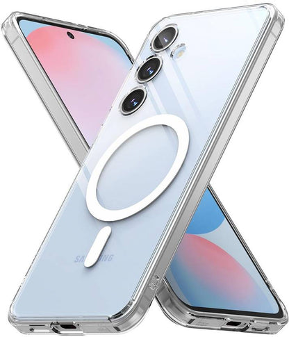 UltraHybrid™ Clear Anti-Yellow MagSafe-Compatible Samsung Case – Shockproof & Compatible for Samsung S Series