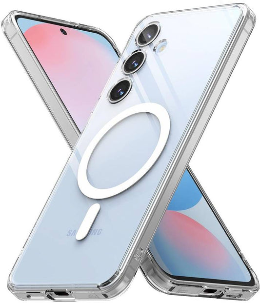 UltraHybrid™ Clear Anti-Yellow MagSafe-Compatible Samsung Case – Shockproof & Compatible for Samsung S Series