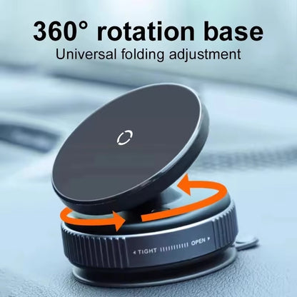 Strong Suction Magnetic Phone Holder | 360° Adjustable | Compatible with All Smooth Surfaces