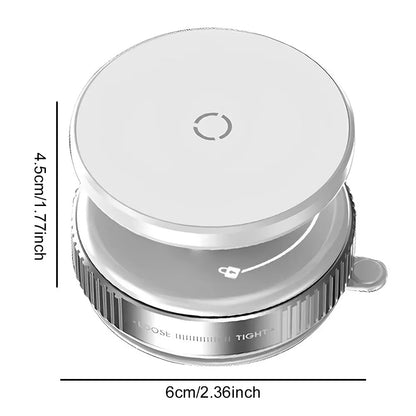 Strong Suction Magnetic Phone Holder | 360° Adjustable | Compatible with All Smooth Surfaces
